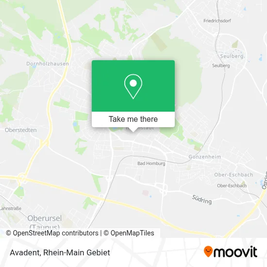Avadent map