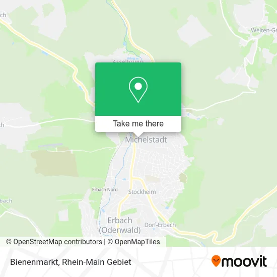 Bienenmarkt map