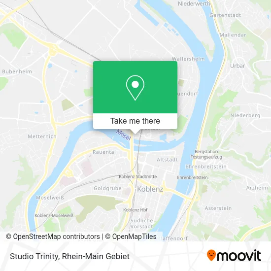 Studio Trinity map