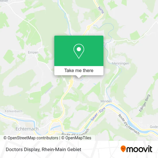 Doctors Display map