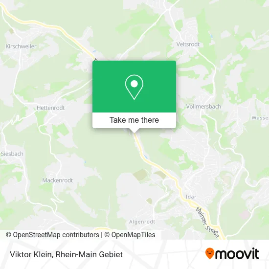 Viktor Klein map