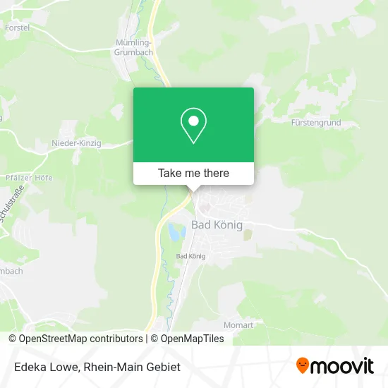 Edeka Lowe map