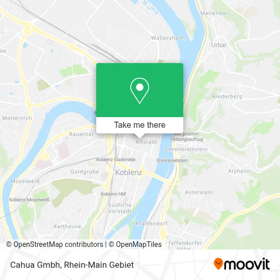 Cahua Gmbh map