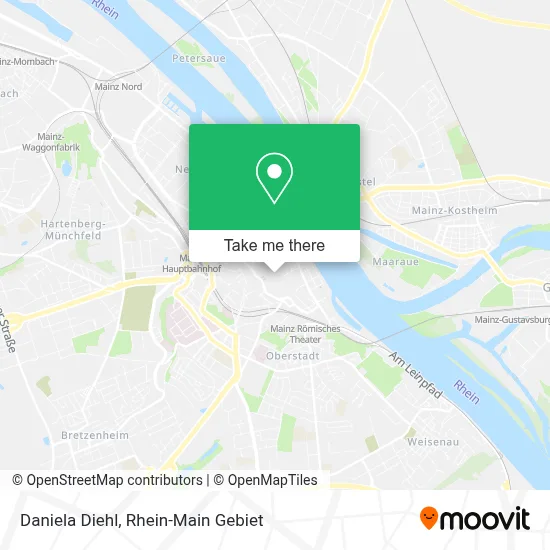 Daniela Diehl map