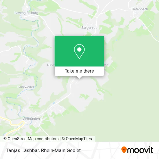 Tanjas Lashbar map