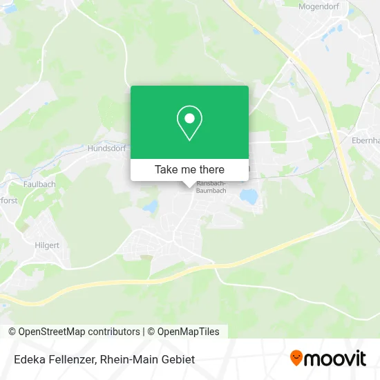 Edeka Fellenzer map