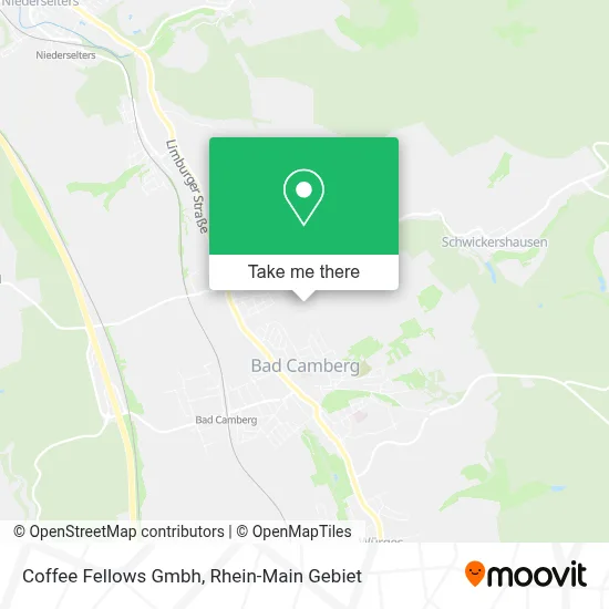 Coffee Fellows Gmbh map