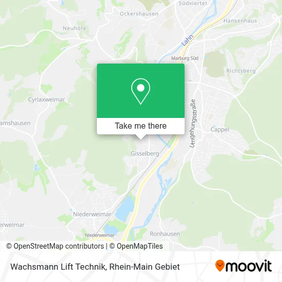 Wachsmann Lift Technik map