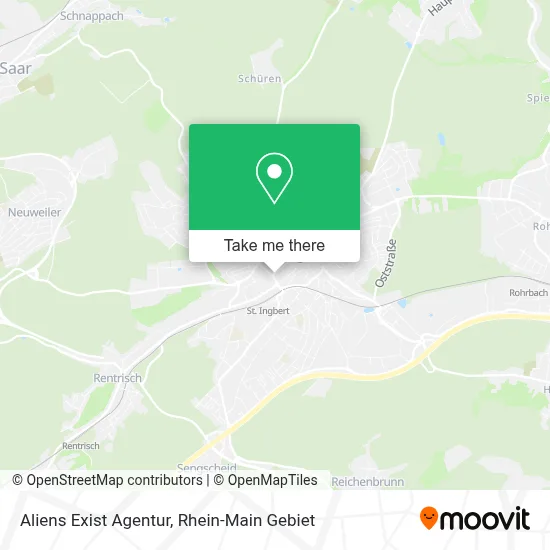 Aliens Exist Agentur map