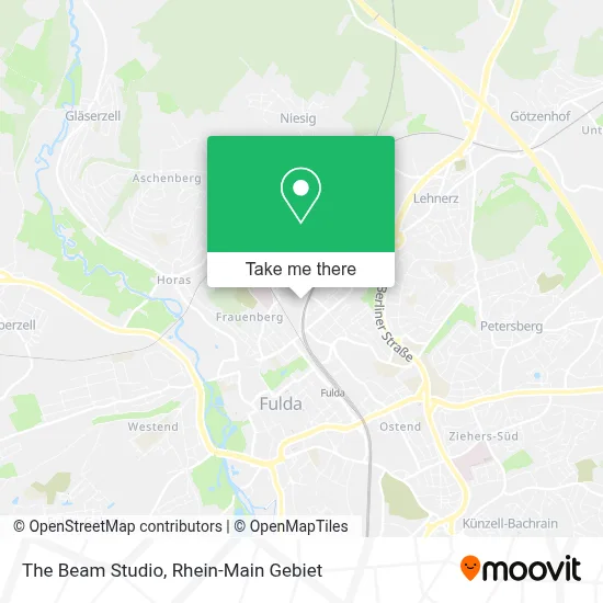 The Beam Studio map