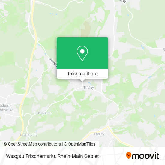 Wasgau Frischemarkt map