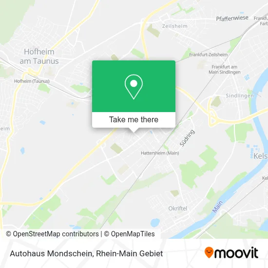 Autohaus Mondschein map