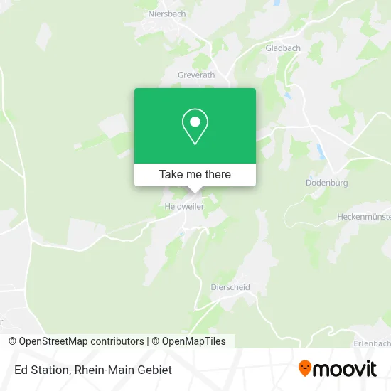 Ed Station map