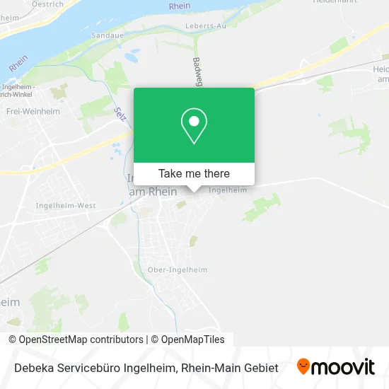 Debeka Servicebüro Ingelheim map