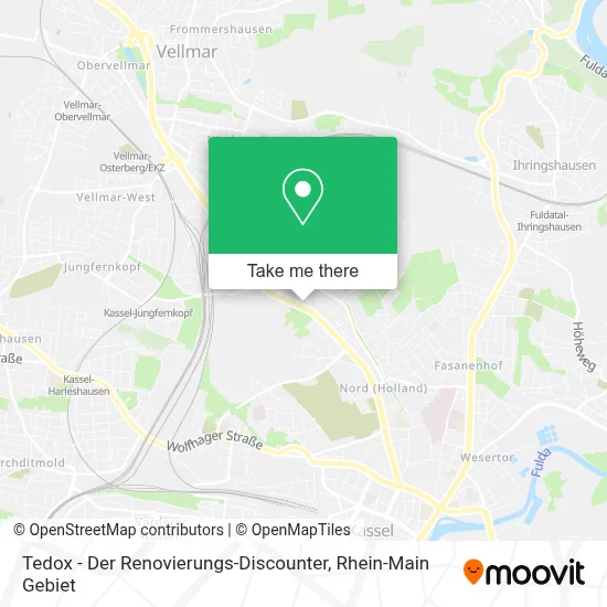 Tedox - Der Renovierungs-Discounter map