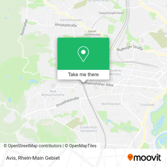 Avis map
