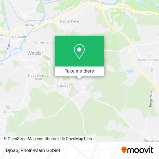Djbau map