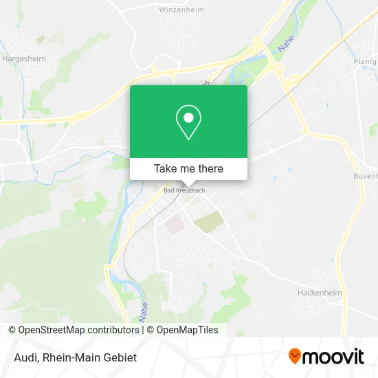 Audi map