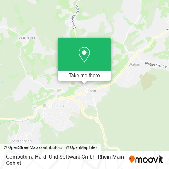Computerra Hard- Und Software Gmbh map