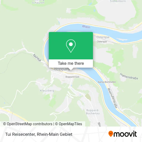 Tui Reisecenter map