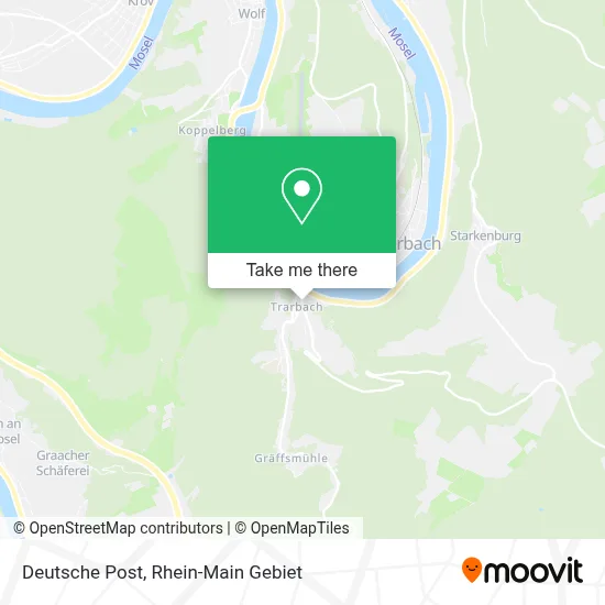 Deutsche Post map