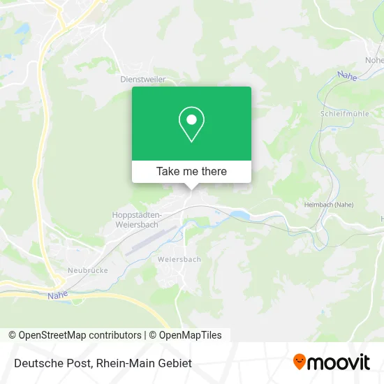 Deutsche Post map