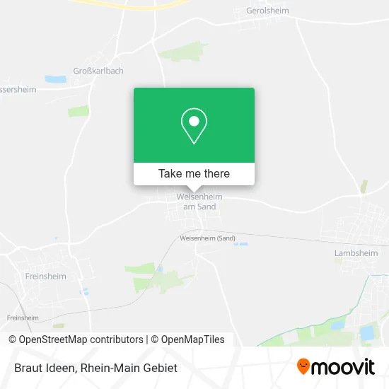 Braut Ideen map
