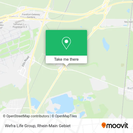 Wefra Life Group map