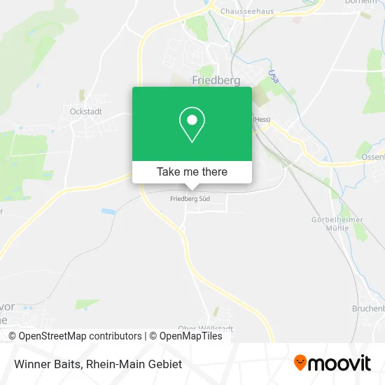 Winner Baits map