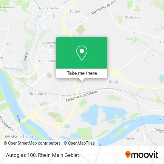Autoglas 100 map