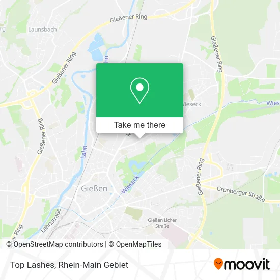 Top Lashes map