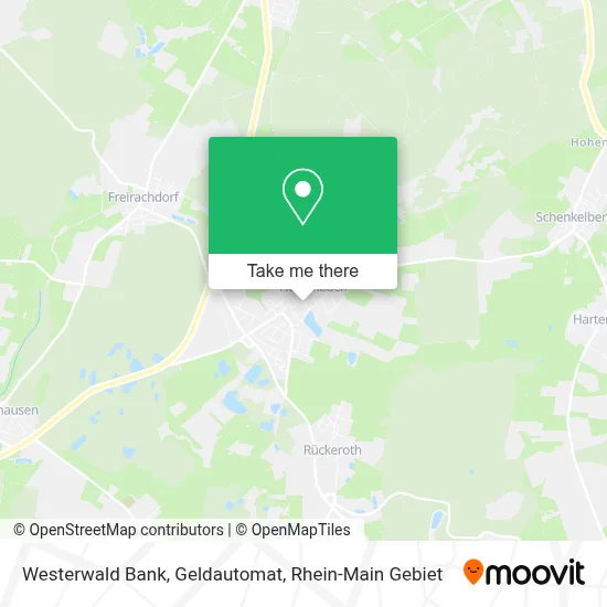Westerwald Bank, Geldautomat map