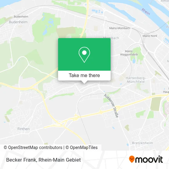 Becker Frank map