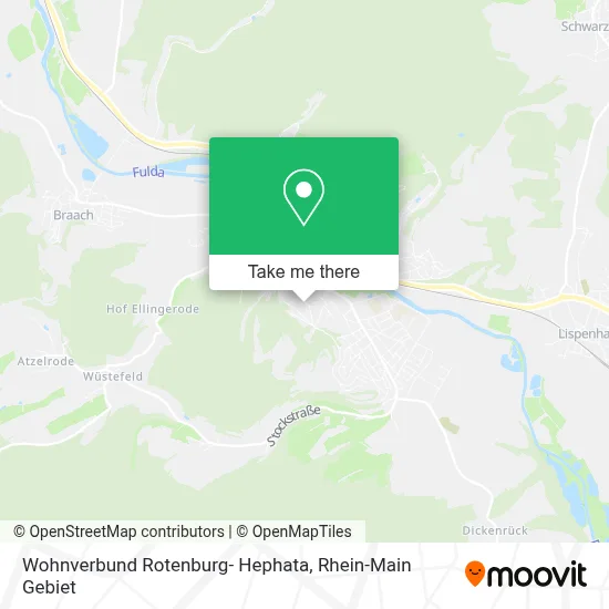 Wohnverbund Rotenburg- Hephata map