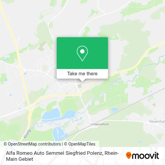 Alfa Romeo Auto Semmel Siegfried Polenz map