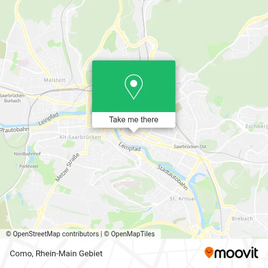 Como map