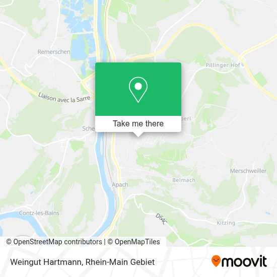 Weingut Hartmann map