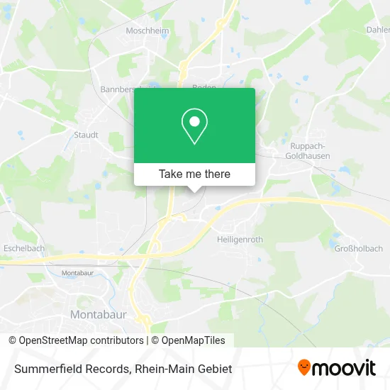 Summerfield Records map