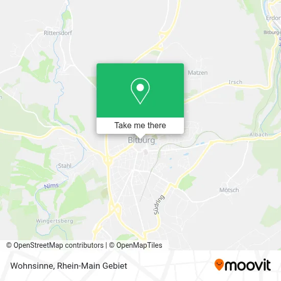 Wohnsinne map