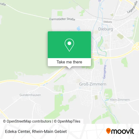Edeka Center map