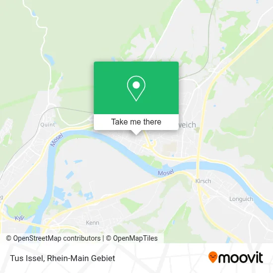 Tus Issel map