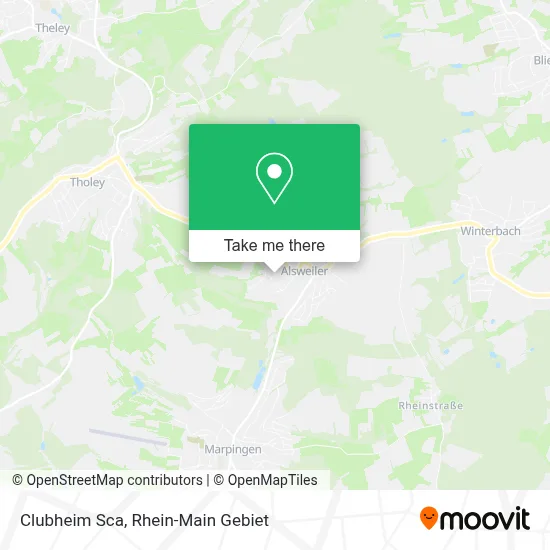 Clubheim Sca map