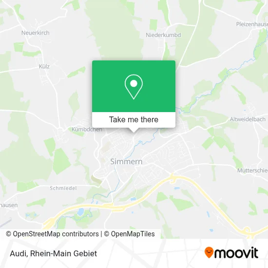 Audi map