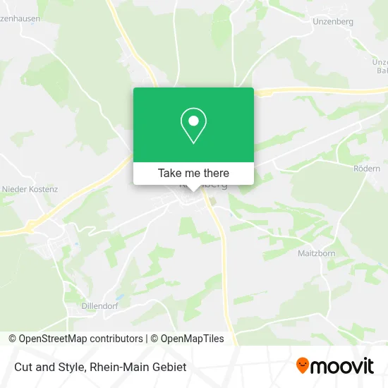 Cut And Style map