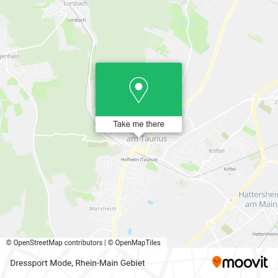 Dressport Mode map