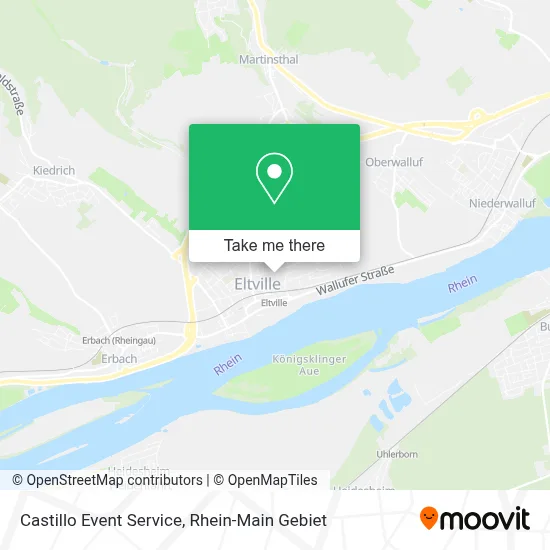 Castillo Event Service map