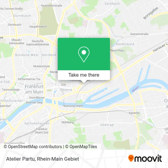 Atelier Partu map