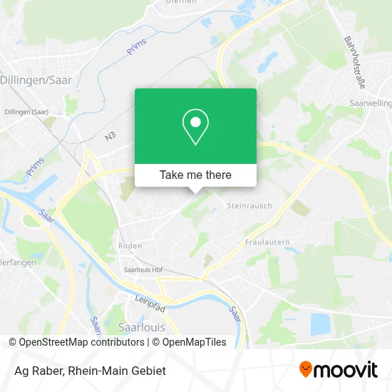 Ag Raber map