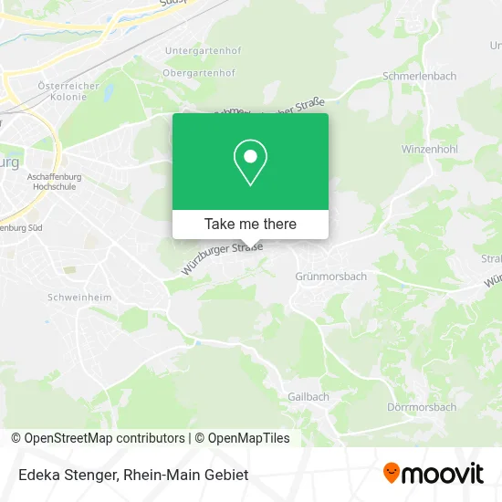 Edeka Stenger map
