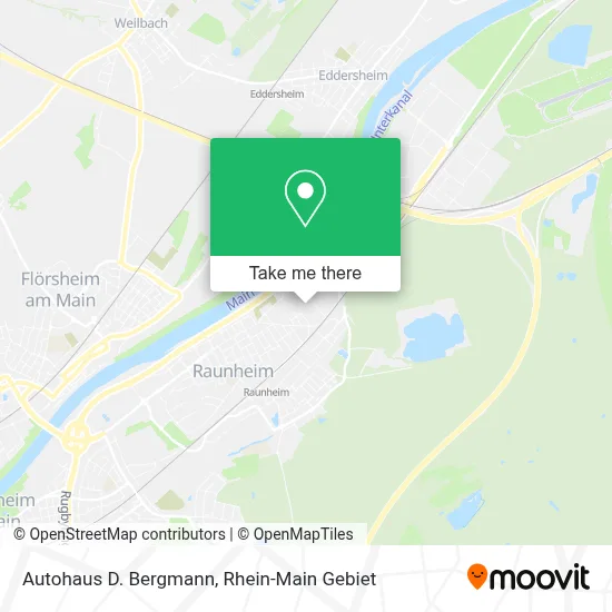 Autohaus D. Bergmann map